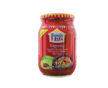Barrio Fiesta Sauteed Shrimp Paste Spicy, 500Gm, Pack Of 12